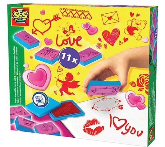 SES CREATIVE JUEGO ESTAMPAR CON 11 TAMPONES LAVABLES | 8710341149147 | Librería Castillón - Comprar libros online Aragón, Barbastro