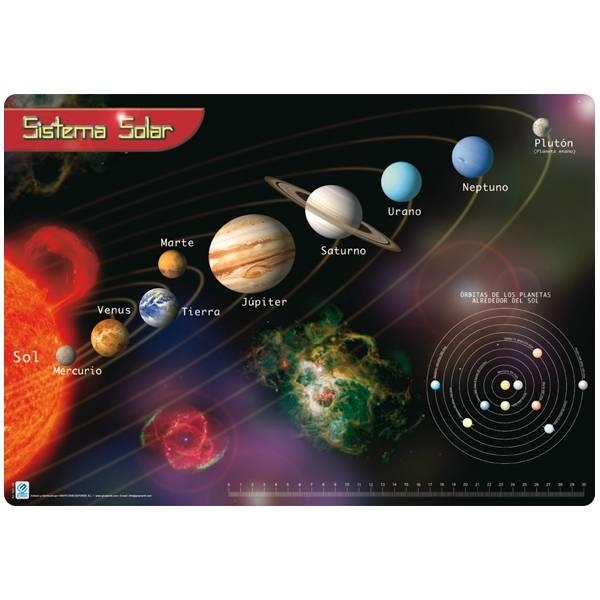 VADE ESCOLAR 49.5X34.5 ESCUDO SISTEMA SOLAR | 8435107717254 | Librería Castillón - Comprar libros online Aragón, Barbastro