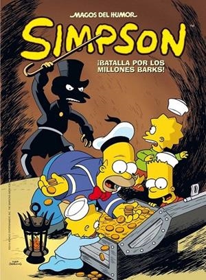 ¡Batalla por los millones Barks! - Magos del humor Simpson 50 | 9788466658966 | GROENING, MATT | Librería Castillón - Comprar libros online Aragón, Barbastro