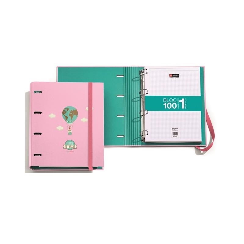 CARPETA BLOC 25mm NB FLY TUTTI CONFETTI | 8422593200445 | Librería Castillón - Comprar libros online Aragón, Barbastro