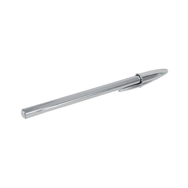 BOLIGRAFO BIC CRISTAL PLATEADO LINEA CELEBRATION (ESCRIBE NEGRO / EXTERIOR PLATA) | 3086123356061 | Librería Castillón - Comprar libros online Aragón, Barbastro