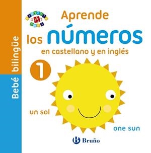 Bebé bilingüe. Aprende los números en castellano y en inglés | 9788469605714 | AA.VV. | Librería Castillón - Comprar libros online Aragón, Barbastro