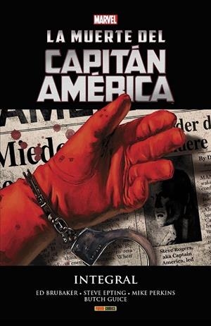 La muerte del Capitán América | 9788490945605 | Ed Brubaker/Steve Epting/Roberto De La Torre | Librería Castillón - Comprar libros online Aragón, Barbastro