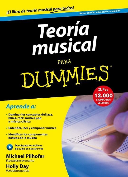 Teoría musical para Dummies | 9788432902956 | Michael Pilhofer/Holly Day | Librería Castillón - Comprar libros online Aragón, Barbastro