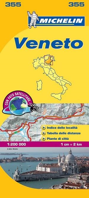 Mapa Local Veneto - Michelin 355 | 9782067126633 | Michelin | Librería Castillón - Comprar libros online Aragón, Barbastro