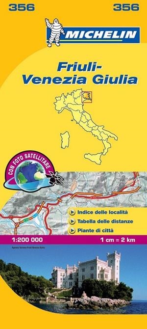 Mapa Local Friuli-Venezia Giulia - Michelin 356 | 9782067126657 | Michelin | Librería Castillón - Comprar libros online Aragón, Barbastro