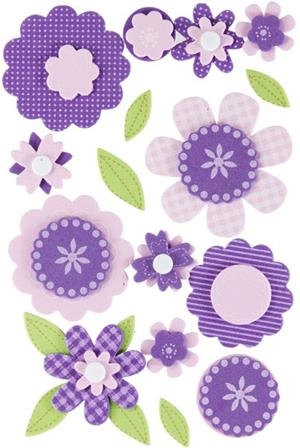 SET FIGURAS GOMA EVA ADHESIVAS 3D FLORES GRAFOPLAS 68048100 | 8413623805372 | Librería Castillón - Comprar libros online Aragón, Barbastro