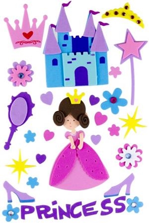 SET FIGURAS GOMA EVA ADHESIVAS 3D PRINCESAS | 8413623805570 | Librería Castillón - Comprar libros online Aragón, Barbastro