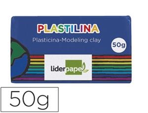 Plastilina liderpapel azul oscuro unidad tamaño pequeño 50GR | 8423473522633 | Librería Castillón - Comprar libros online Aragón, Barbastro