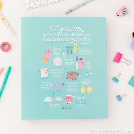 ARCHIVADOR MOMENTOS QUE VAN A HACER DE ESTE AÑO UN - MR WONDERFUL | 8435460707558 | MR WONDERFUL | Librería Castillón - Comprar libros online Aragón, Barbastro