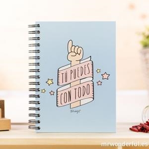 LIBRETA COLOR TU PUEDES CON TODO - MR WONDERFUL | 8436547181179 | MR WONDERFUL | Librería Castillón - Comprar libros online Aragón, Barbastro
