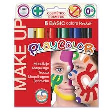 PLAYCOLOR MAQUILLAJE MAKE UP METÁLICO 6x5GR | 8414213010114 | Librería Castillón - Comprar libros online Aragón, Barbastro