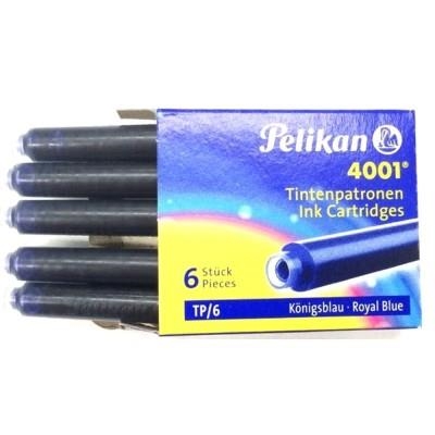 TINTA PARA PLUMAS AZUL REAL - CAJA 6 CARTUCHOS | 4012700301178 | Librería Castillón - Comprar libros online Aragón, Barbastro