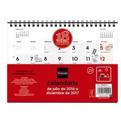CALENDARIO SOBREMESA 18M  FINOCAM | 8422952129295 | Librería Castillón - Comprar libros online Aragón, Barbastro