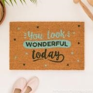 FELPUDO YOU LOOK WONDERFUL TODAY | 8435460708104 | MR WONDERFUL | Librería Castillón - Comprar libros online Aragón, Barbastro