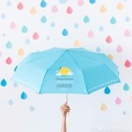 PARAGUAS MEDIANO AUNQUE LLUEVA HOY ESTOY RADIANTE | 8435460706858 | MR WONDERFUL | Librería Castillón - Comprar libros online Aragón, Barbastro