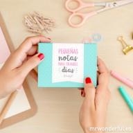 TACO POST IT PEQUEÑAS NOTAS PARA GRANDES DIAS | 8435460704236 | MR WONDERFUL | Librería Castillón - Comprar libros online Aragón, Barbastro