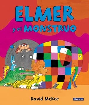 Elmer y el monstruo (Elmer. Álbum ilustrado) | 9788448846367 | David McKee | Librería Castillón - Comprar libros online Aragón, Barbastro