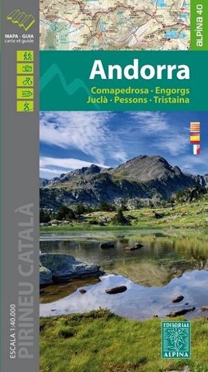 MAPA GUÍA ALPINA ANDORRA - ALPINA 40 | 9788480906623 | EDITORIAL ALPINA | Librería Castillón - Comprar libros online Aragón, Barbastro