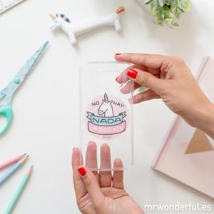 CARCASA SAMSUNG S6 TRANSPARENTE NO HAY NADA IMPOSIBLE | 8436557681133 | MR WONDERFUL | Librería Castillón - Comprar libros online Aragón, Barbastro