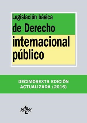 Legislación básica de Derecho Internacional público | 9788430970070 | Editorial Tecnos | Librería Castillón - Comprar libros online Aragón, Barbastro