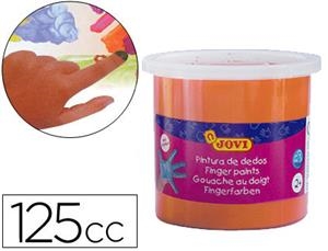 PINTURA DEDOS JOVI 56006 125CC NARANJA | 8412027028981 | Librería Castillón - Comprar libros online Aragón, Barbastro