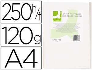 PAPEL A4 120GR 250H Q-CONNECT EXTRA BLANCO KF17785 75067 | 5705831177857 | Librería Castillón - Comprar libros online Aragón, Barbastro