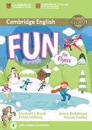 Fun for Flyers Student's Book with Audio with Online Activities 3rd Edition | 9781107444836 | Robinson,Anne; Saxby,Karen | Librería Castillón - Comprar libros online Aragón, Barbastro