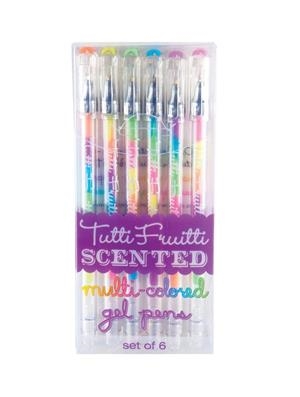 TUTTI FRUITTI GEL PENS PACK 6 BOLIGRAFOS GEL DE COLORES AROMATIZADOS 13216 | 879426003670 | Librería Castillón - Comprar libros online Aragón, Barbastro
