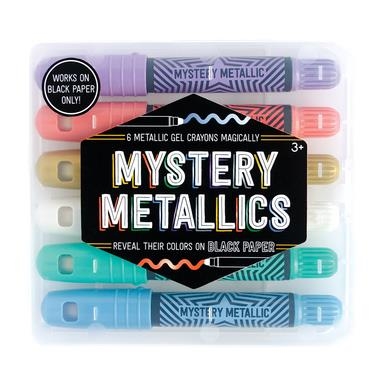 MISTERY METALLICS CRAYONS SET DE 6 CERAS METALICAS PARA ESCRIBIR EN PAPELES OSCUROS 133082 | 879426007807 | Librería Castillón - Comprar libros online Aragón, Barbastro