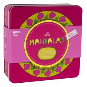 APLI KIDS 14846 CAJA METÁLICA JUEGO MANDALAS - ÀNGELS NAVARRO | 8410782148463 | NAVARRO, ÀNGELS | Librería Castillón - Comprar libros online Aragón, Barbastro