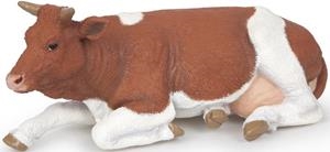 FIGURA VACA SIMMENTAL ACOSTADA PAPO 51151 | 3465000511517 | Librería Castillón - Comprar libros online Aragón, Barbastro