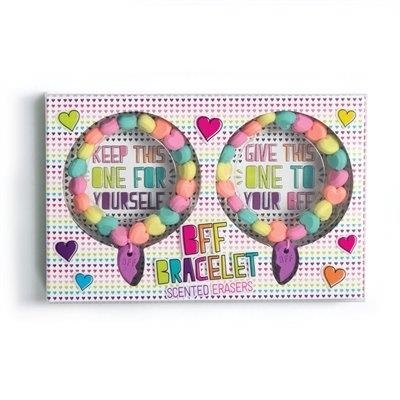 GOMA DE BORRAR BFF BRACELET SCENTED ERASERS 2UN | 879426007371 | Librería Castillón - Comprar libros online Aragón, Barbastro