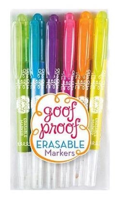 ROTULADORES FLUORESCENTES BORRABLES 6UN GOOF PROOF ERASABLE MAKERS | 879426004172 | Librería Castillón - Comprar libros online Aragón, Barbastro