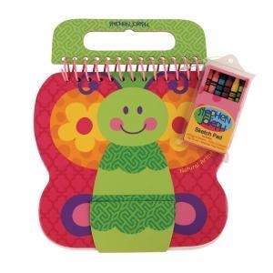 BLOC CON CERAS Y PEGATINAS MARIPOSA | 794866724254 | Librería Castillón - Comprar libros online Aragón, Barbastro