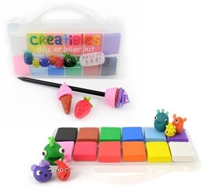 CREATIBLES D.I.Y ERASER KIT / CREA TUS PROPIAS GOMAS DE BORRAR | 879426005605 | Librería Castillón - Comprar libros online Aragón, Barbastro