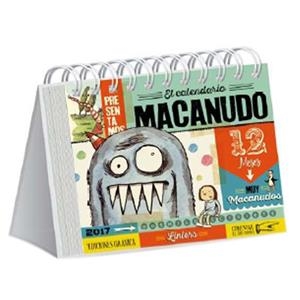 (2017).CALENDARIO MACANUDO | 7798071443668 | Librería Castillón - Comprar libros online Aragón, Barbastro