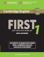 Cambridge English First 1 for Revised Exam from 2015 Student's Book with Answers | 9781107695917 | Cambridge English Language Assessment | Librería Castillón - Comprar libros online Aragón, Barbastro