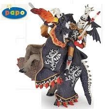 FIGURA PAPO GUERERO DRAGÓN CON SU CABALLO | 3465000360009 | Librería Castillón - Comprar libros online Aragón, Barbastro