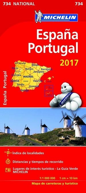 Mapa National España - Portugal - MICHELIN ED.2017 | 9782067218932 | MICHELIN | Librería Castillón - Comprar libros online Aragón, Barbastro