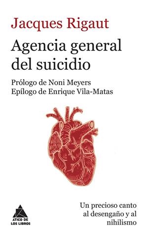 Agencia general del suicidio | 9788416222148 | Rigaut, Jacques | Librería Castillón - Comprar libros online Aragón, Barbastro