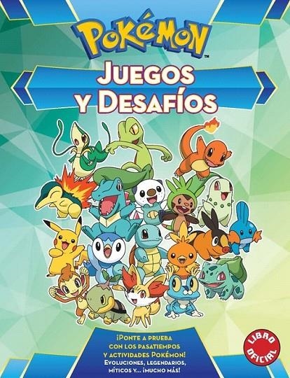 Juegos y desafíos (Pokémon) | 9788490438008 | The Pokémon Company | Librería Castillón - Comprar libros online Aragón, Barbastro
