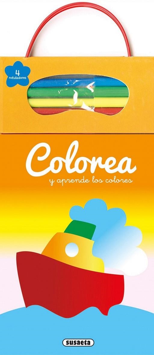 Colorea y aprende los colores | 9788467751093 | Susaeta, Equipo | Librería Castillón - Comprar libros online Aragón, Barbastro