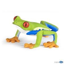 FIGURA PAPO RANA VERDE CON OJOS ROJOS | 3465000502102 | Librería Castillón - Comprar libros online Aragón, Barbastro