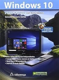 Windows 10 Paso a paso con Actividades | 9788426723222 | Ferreyra Cortés, Gonzalo | Librería Castillón - Comprar libros online Aragón, Barbastro