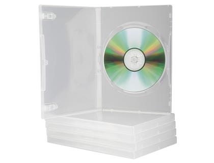 CAJA DVD Q-CONNECT TRANSPARENTE PACK 5 UNIDADES KF10835 52073 | 5705831108356 | Librería Castillón - Comprar libros online Aragón, Barbastro