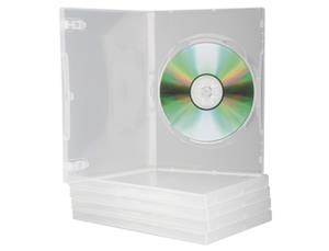 CAJA DVD Q-CONNECT TRANSPARENTE PACK 5 UNIDADES KF10835 52073 | 5705831108356 | Librería Castillón - Comprar libros online Aragón, Barbastro