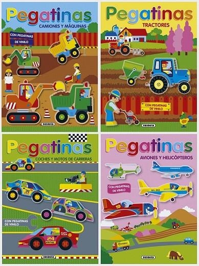 Jugamos y construimos con pegatinas de vinilo (4 títulos) | 9788467748659 | Busquets, Jordi | Librería Castillón - Comprar libros online Aragón, Barbastro