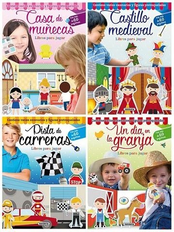 Libros para jugar (4 títulos) | 9788467749304 | Susaeta, Equipo | Librería Castillón - Comprar libros online Aragón, Barbastro