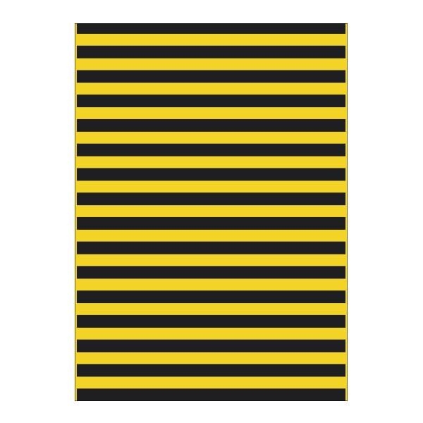 BOLSA PLASTICO DISFRAZ 65 x 90 cm 5 UD AMARILLO NEGRO | 8413623026968 | Librería Castillón - Comprar libros online Aragón, Barbastro